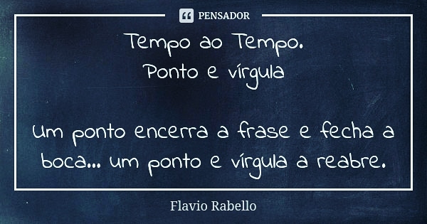 Tempo ao Tempo